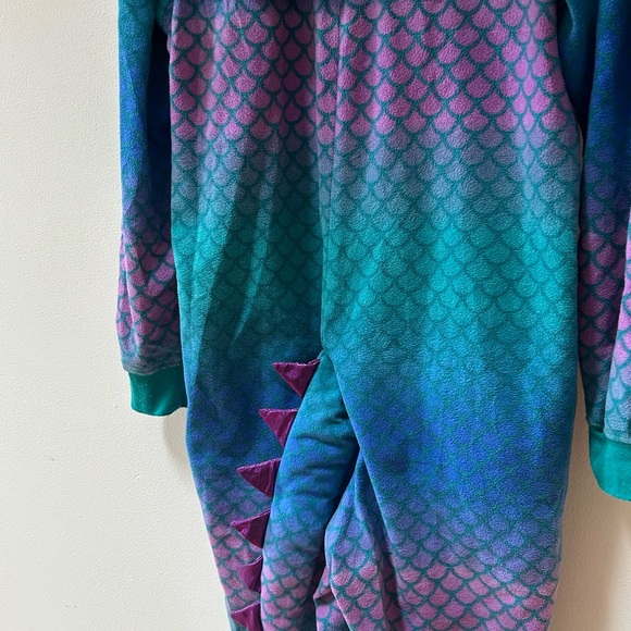 Dragon Onesie pajamas or lounge outfit M/L - Picture 5 of 6